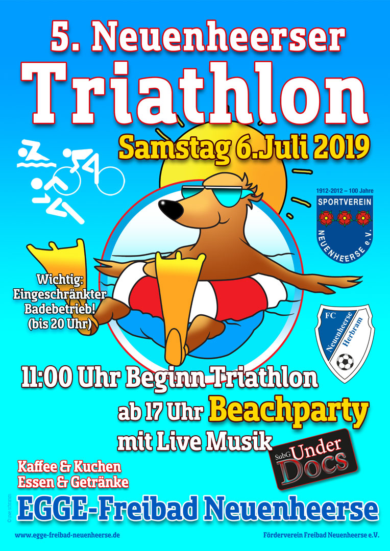 Triathlon PLAKAT A3 2019 web